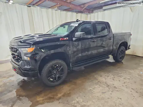 2022 Chevrolet Silverado K1500 Trail Boss Custom VIN 3GCPDCED2NG611702 фото 1
