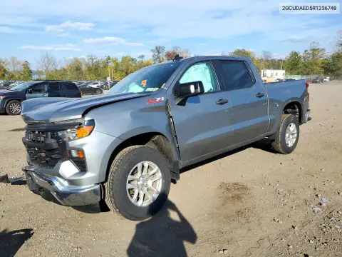 2GCUDAED5R1236748 Chevrolet Silverado 2024 — Front end damage, before-repair photo