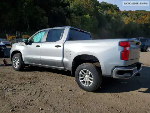 2GCUDAED5R1236748 — 2024 Chevrolet Silverado, photo 2 from Copart, Front end