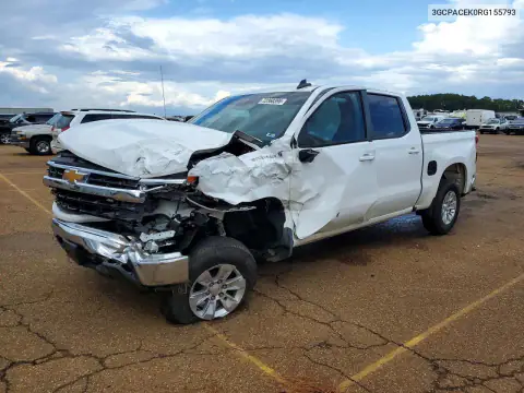 3GCPACEK0RG155793 Chevrolet Silverado 2024 — Front end damage, before-repair photo