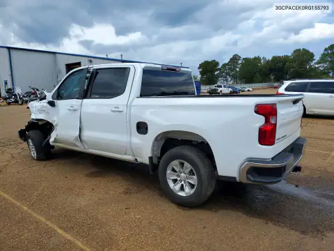3GCPACEK0RG155793 — 2024 Chevrolet Silverado, photo 2 from Copart, Front end