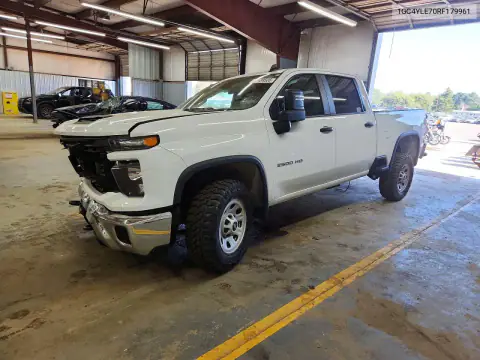 1GC4YLE70RF179961 — 2024 Chevrolet Silverado, Przód, zdjęć przed naprawą