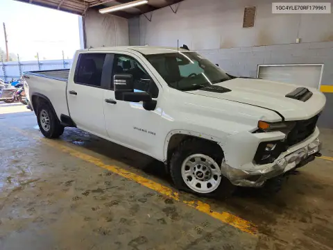 1GC4YLE70RF179961 — 2024 Chevrolet Silverado, foto 4 de Copart 28.10.2026, Parte delantera