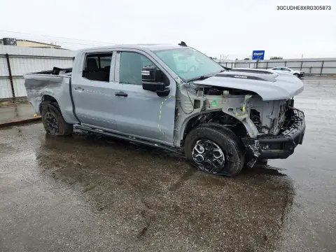 3GCUDHE8XRG305873 — 2024 Chevrolet Silverado, фото 4 с аукциона Copart, ПЕРЕДНЯЯ ЧАСТЬ