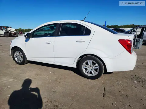 2012 Chevrolet Sonic Lt VIN 1G1JC5SH6C4177802 фото 2