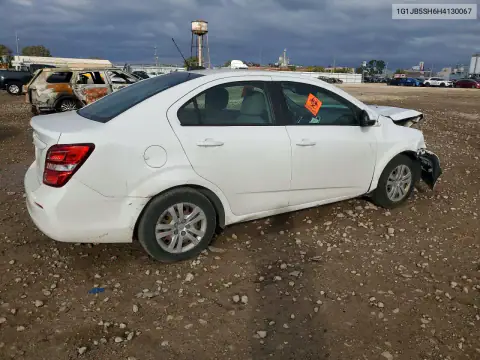 1G1JB5SH6H4130067 — 2017 Chevrolet Sonic, foto 3 de Copart, Parte delantera