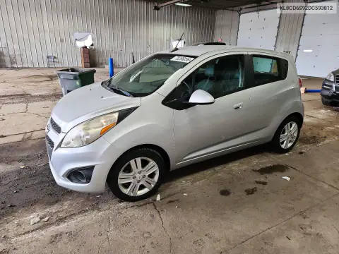 KL8CD6S92DC593812 — 2013 Chevrolet Spark, Мелкие вмятины и царапины, фото до ремонта