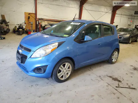 2014 Chevrolet Spark 1Lt VIN KL8CD6S91EC410868 фото 1