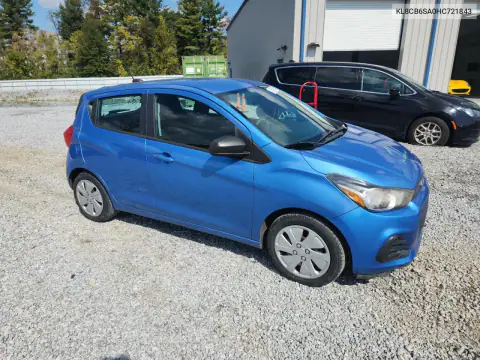 KL8CB6SA0HC721843 — 2017 Chevrolet Spark, zdjęcie 4 z Copart, Przód