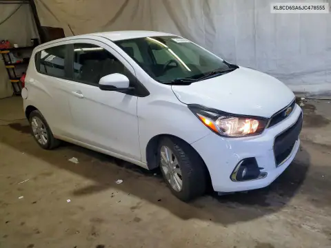 KL8CD6SA6JC478555 — 2018 Chevrolet Spark, фото 4 с аукциона Copart, БОКОВАЯ ЧАСТЬ