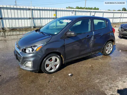 KL8CB6SA7LC428238 — 2020 Chevrolet Spark, Side, before-repair photos