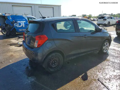 KL8CB6SA7LC428238 — 2020 Chevrolet Spark, ფოტო 3, Copart, გვერდითი ნაწილი