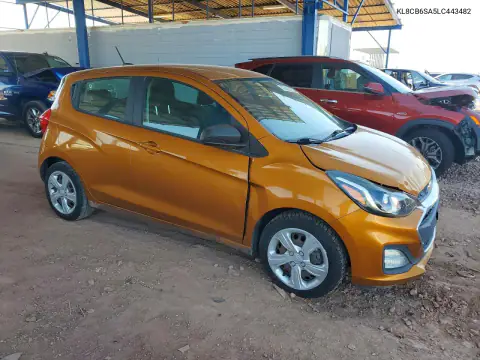 KL8CB6SA5LC443482 — 2020 Chevrolet Spark, ფოტო 4, Copart 27.10.2026, წინა ნაწილი