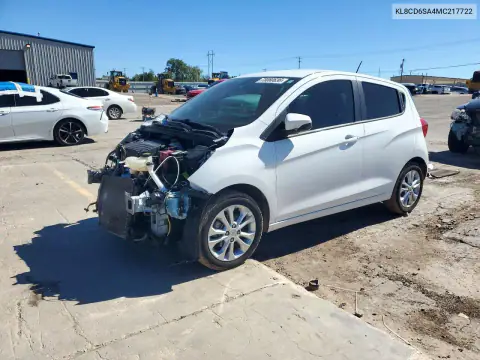 KL8CD6SA4MC217722 — 2021 Chevrolet Spark, ПЕРЕДНЯЯ ЧАСТЬ, фото до ремонта