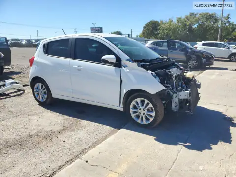 KL8CD6SA4MC217722 — 2021 Chevrolet Spark, ფოტო 4, Copart, წინა ნაწილი