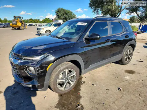 KL79MTSL3MB038396 — 2021 Chevrolet TrailBlazer, ПЕРЕДНЯЯ ЧАСТЬ, фото до ремонта