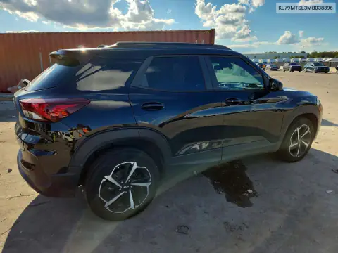 KL79MTSL3MB038396 — 2021 Chevrolet TrailBlazer, фото 3 с аукциона Copart, ПЕРЕДНЯЯ ЧАСТЬ