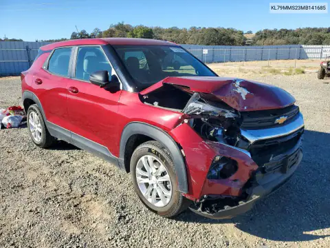 KL79MMS23MB141685 — 2021 Chevrolet TrailBlazer, ფოტო 4, Copart, წინა ნაწილი