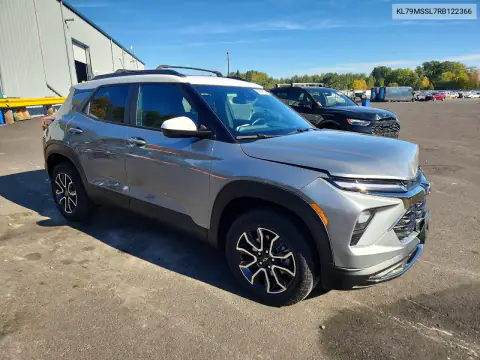 KL79MSSL7RB122366 — 2024 Chevrolet TrailBlazer, фото 4 з Copart, Передня частина