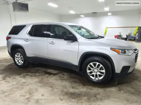 2021 Chevrolet Traverse Ls VIN 1GNEVFKWXMJ103896 фото 4