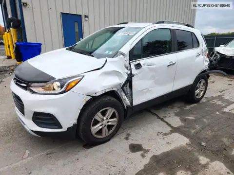 KL7CJPSBXHB180540 — 2017 Chevrolet TRAX, Parte trasera, fotos antes de reparar