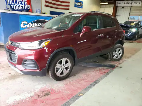 3GNCJPSB4HL275975 — 2017 Chevrolet TRAX, Parte trasera, fotos antes de reparar