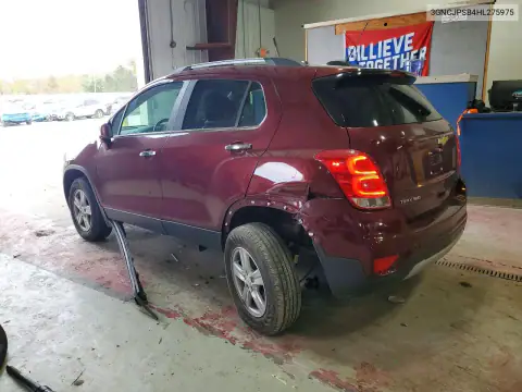3GNCJPSB4HL275975 — 2017 Chevrolet TRAX, foto 2 de Copart, Parte trasera
