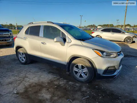 2018 Chevrolet Trax 1Lt VIN 3GNCJLSB1JL375398 фото 4