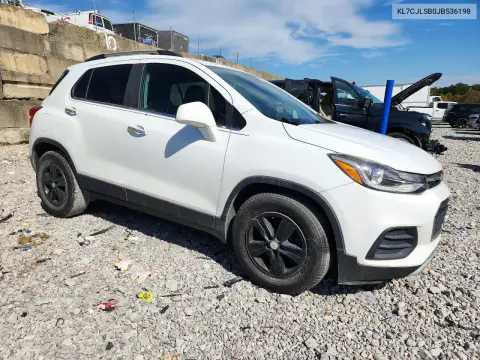 2018 Chevrolet Trax 1Lt VIN KL7CJLSB0JB536198 фото 4