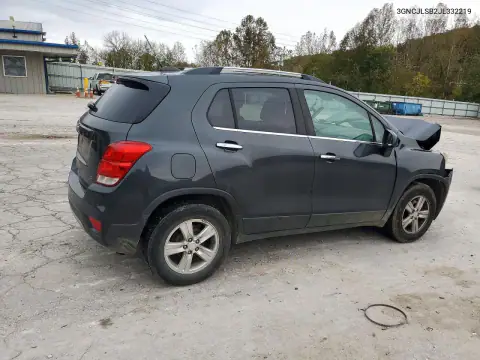 3GNCJLSB2JL332219 — 2018 Chevrolet TRAX, foto 3 de Copart, Parte delantera