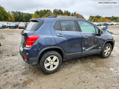3GNCJPSB8JL214960 — 2018 Chevrolet TRAX, photo 3 from Copart 22.10.2026, Side
