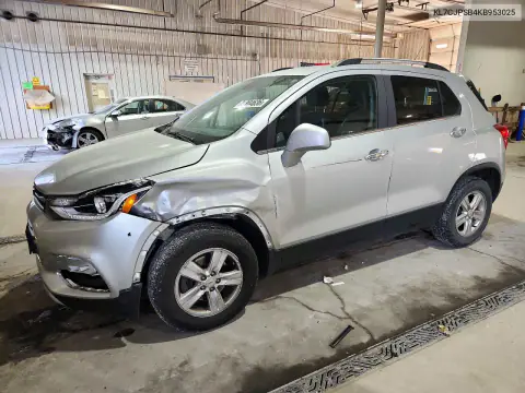 2019 Chevrolet Trax 1Lt VIN KL7CJPSB4KB953025 фото 1