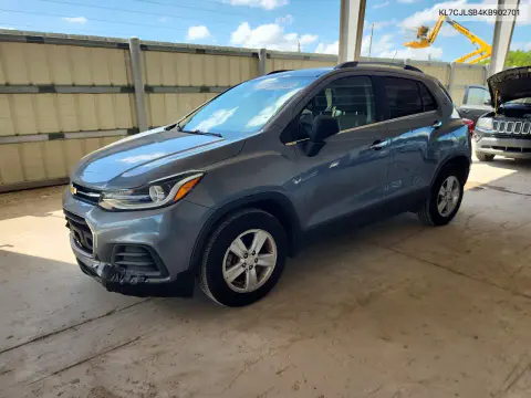 KL7CJLSB4KB902701 — 2019 Chevrolet TRAX, Задняя часть, фото до ремонта