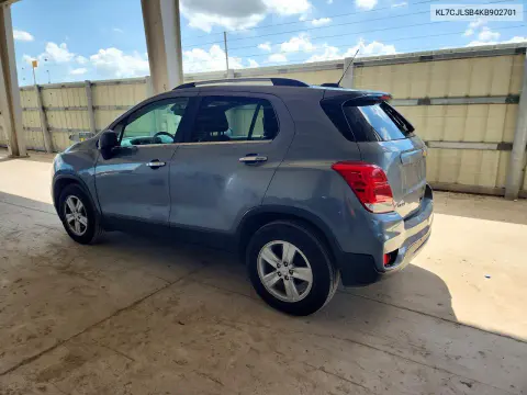 2019 Chevrolet Trax 1Lt VIN KL7CJLSB4KB902701 фото 2