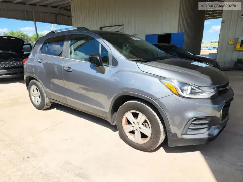 2019 Chevrolet Trax 1Lt VIN KL7CJLSB4KB902701 фото 4