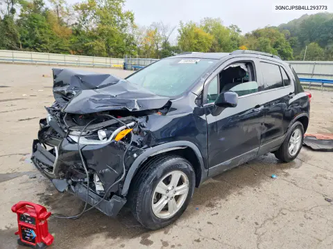 2020 Chevrolet Trax 1Lt VIN 3GNCJPSB4LL293773 фото 1