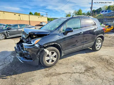 2020 Chevrolet Trax 1Lt VIN KL7CJPSB6LB077687 фото 1