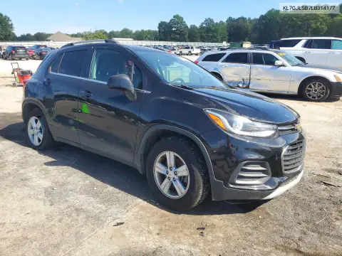 KL7CJLSB7LB314177 — 2020 Chevrolet TRAX, photo 4 from Copart 16.10.2026, Undercarriage damage