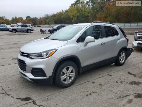 KL7CJLSB5LB002052 — 2020 Chevrolet TRAX, Задня частина, фото до ремонту