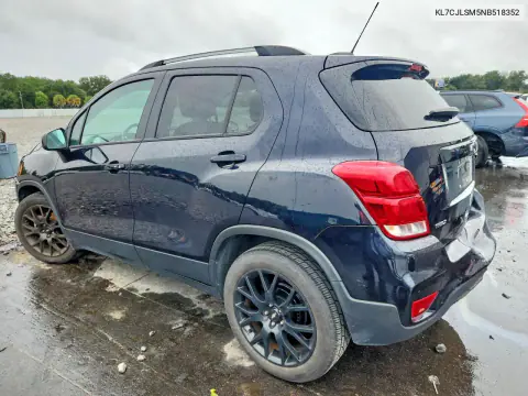 2022 Chevrolet Trax 1Lt VIN KL7CJLSM5NB518352 фото 2