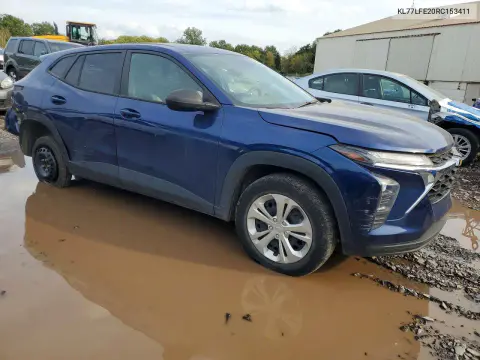 2024 Chevrolet Trax Ls VIN KL77LFE20RC153411 фото 4