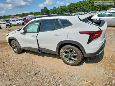 KL77LHEP0SC233403 — 2025 Chevrolet TRAX, zdjęcie 2 z Copart, Uszkodzenia dookoła