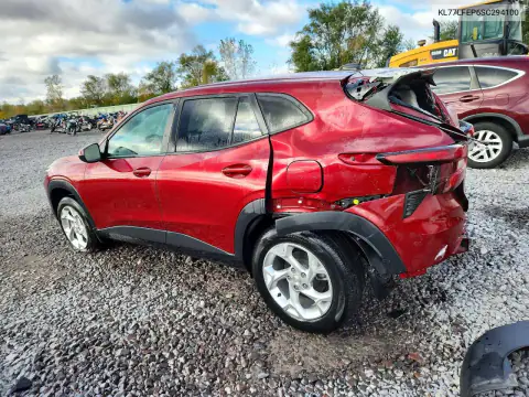 KL77LFEP6SC294100 — 2025 Chevrolet TRAX, zdjęcie 2 z Copart, Tył
