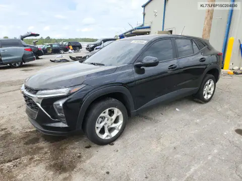 KL77LFEP1SC204030 Chevrolet TRAX 2025 — Rear end damage, before-repair photo