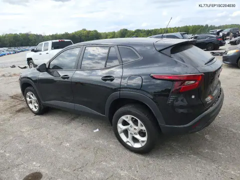 KL77LFEP1SC204030 — 2025 Chevrolet TRAX, photo 2 from Copart, Rear end