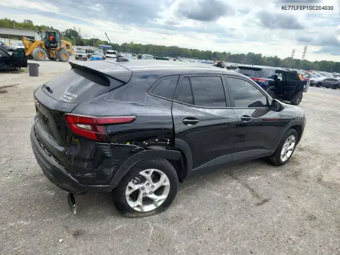 KL77LFEP1SC204030 — 2025 Chevrolet TRAX, photo 3 from Copart, Rear end