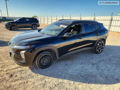 KL77LJEP0SC288943 — 2025 Chevrolet TRAX, Задня частина, фото до ремонту
