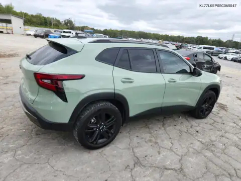 KL77LKEP0SC065047 — 2025 Chevrolet TRAX, photo 3 from Copart, Side