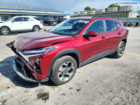 KL77LHEP8SC232225 — 2025 Chevrolet TRAX, Tył, zdjęć przed naprawą