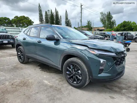 KL77LHEP1TC224775 — 2026 Chevrolet TRAX, photo 4 from Copart, Front end
